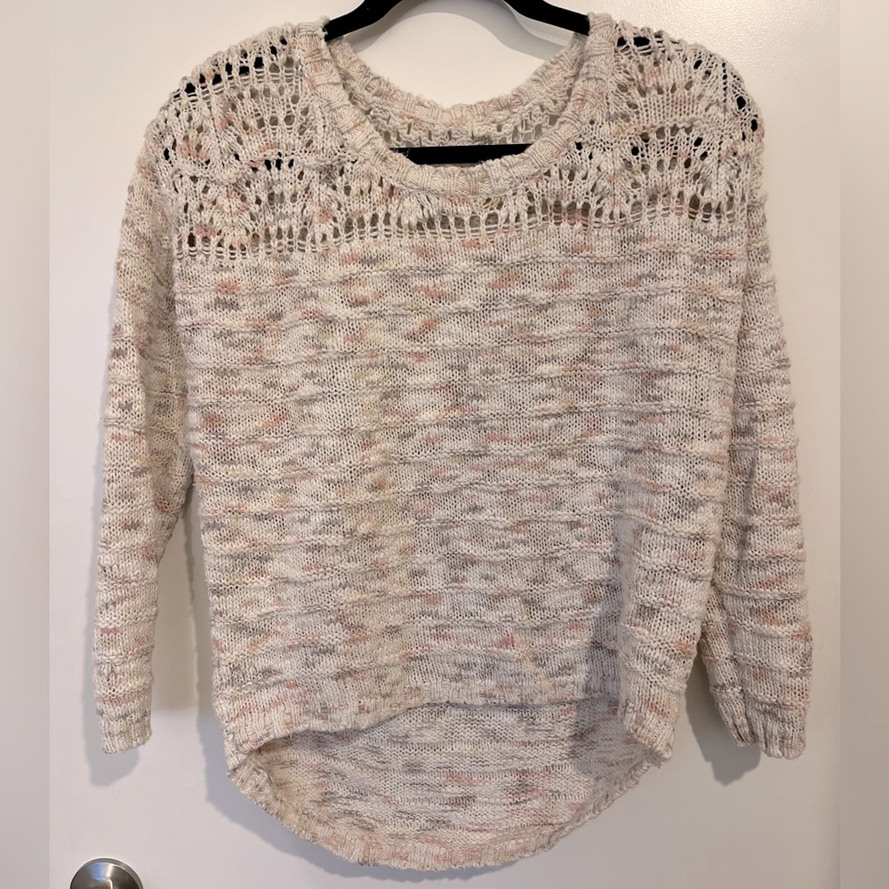 Unique light sweater